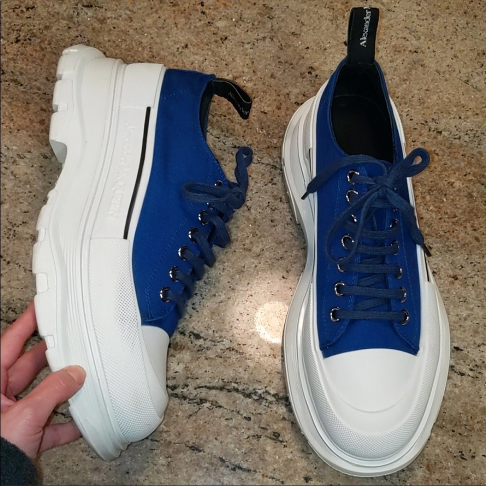 Alexander McQueen low top boots size 11.5